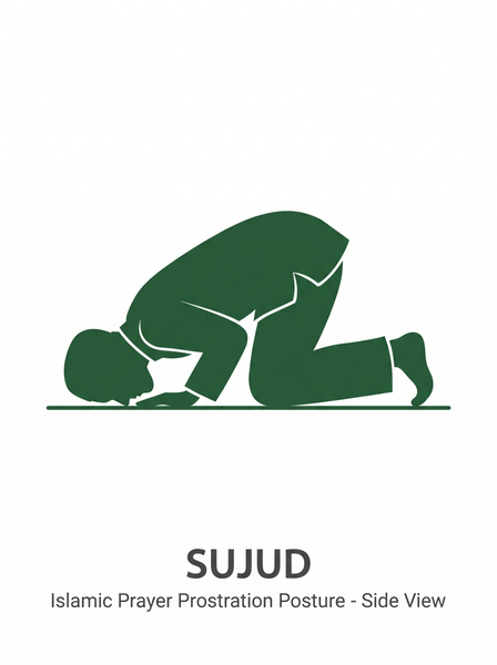 Sujud - Prostration position in prayer